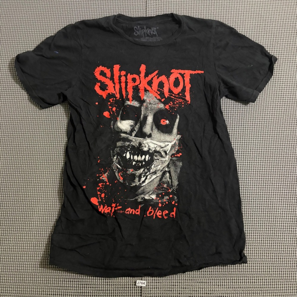Slipknot Wait and Bleed T-Shirt Black S